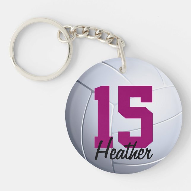 Volleyball Keychain (Front)