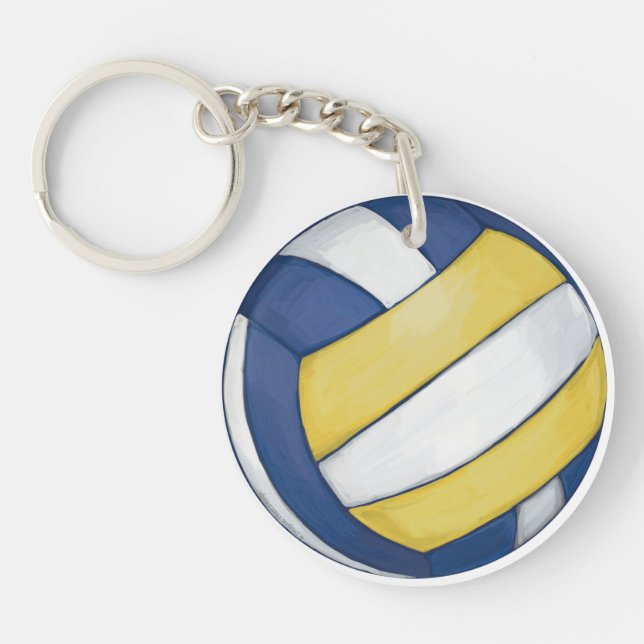 Volleyball Keychain (Front)