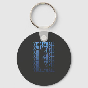Volleyball Keychain
