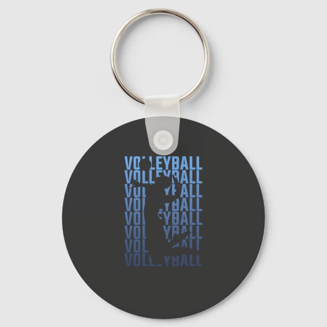Volleyball Keychain (Front)
