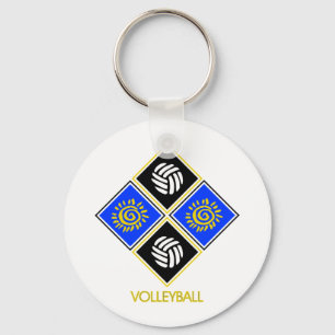 Volleyball Keychain