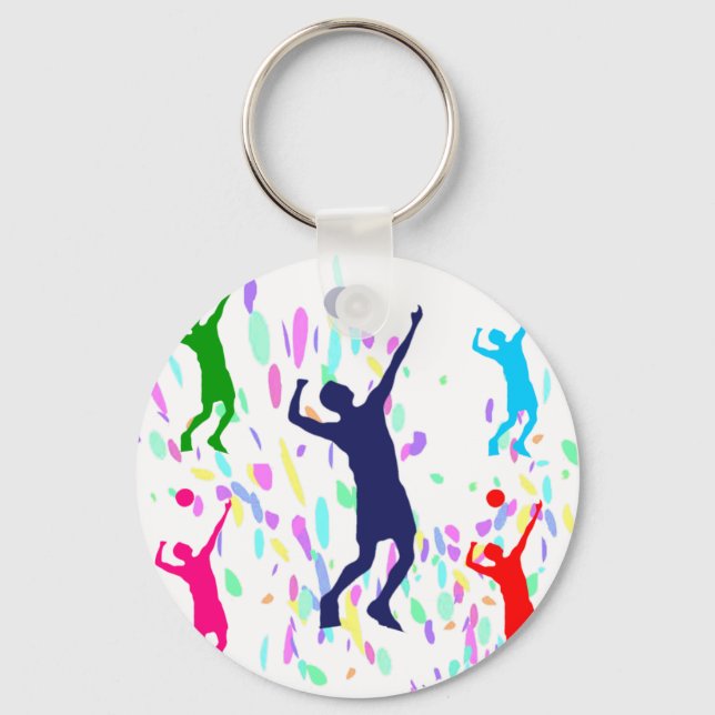 VOLLEYBALL KEYCHAIN (Front)