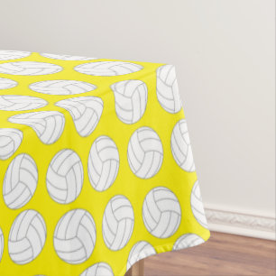 Volleyball Kids Birthday Party Sports Tablecloth