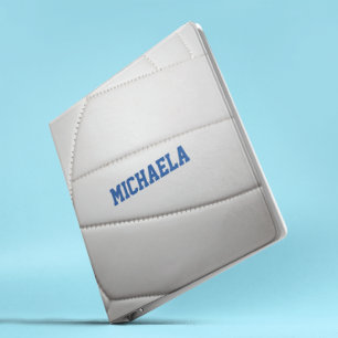 Volleyball Look Personalized Binder