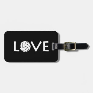 Volleyball Love Luggage Tag
