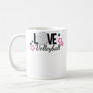 Volleyball Love Volleyball Volleyball Coffee Mug