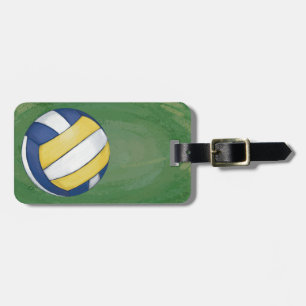 Volleyball Luggage Tag