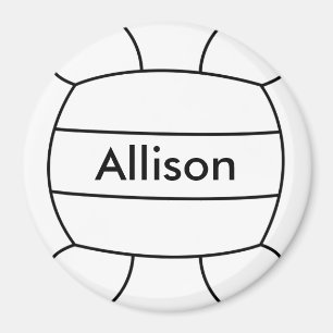 Volleyball Magnet