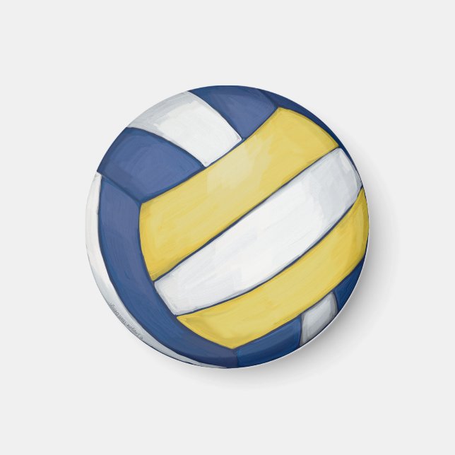 Volleyball Magnet (Front)
