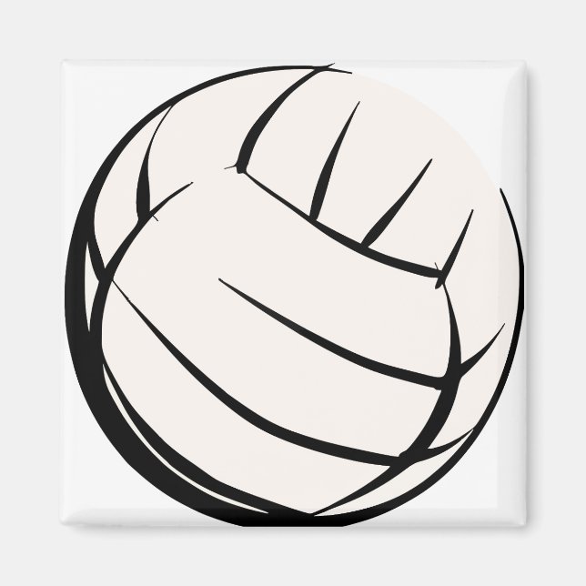 Volleyball Magnet (Front)