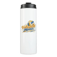 Volleyball Mama Insulated Travel Mug – Retro Sport