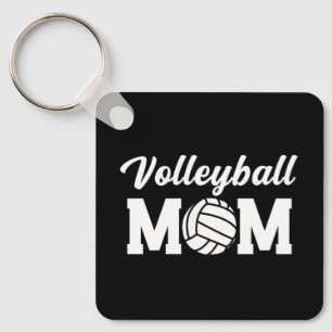 Volleyball Mom Cute Mom Life  Keychain