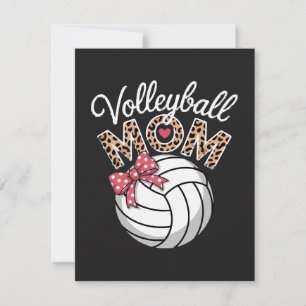 Volleyball Mom Holiday Card