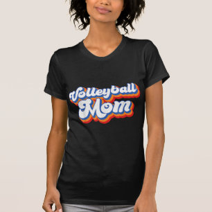 Volleyball Mom Leopard Fun Ball Mom Mother's Day 0 T-Shirt