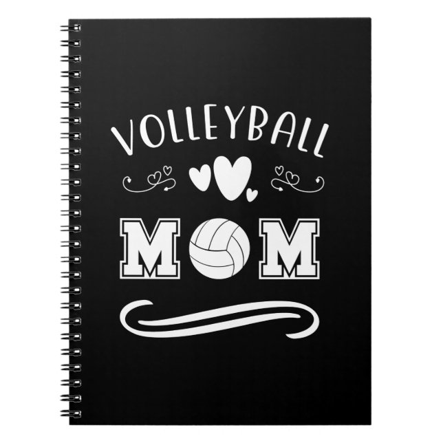 Volleyball Mom Notebook (Front)
