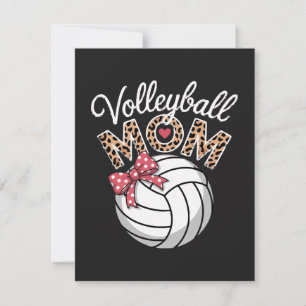 Volleyball Mom Thank You Card