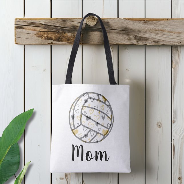 Volleyball Mom Tote Bag (Creator Uploaded)