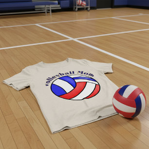 Volleyball Mom Tri-Blend Shirt