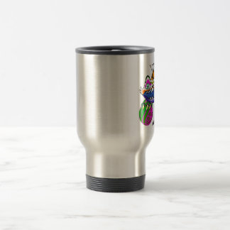 Volleyball Monster-Siesta Key Travel Mug