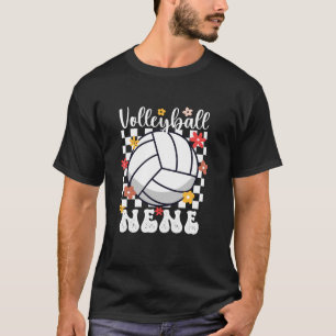 Volleyball Nene Groovy Nene Of A Volleyball Player T-Shirt