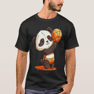 Volleyball Panda  Panda Hugging A Volleyball T-Shirt