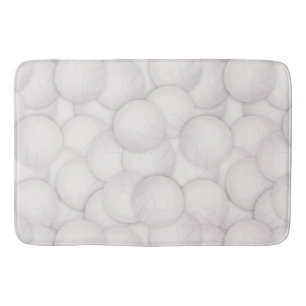 Volleyball Pattern Bath Mat
