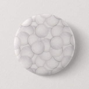Volleyball Pattern Button