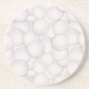 Volleyball Pattern Coaster