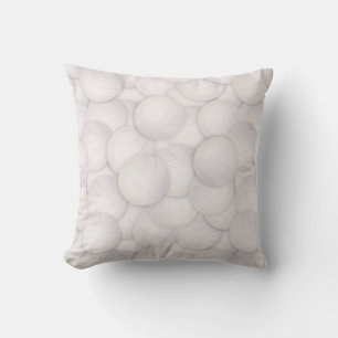 Volleyball Pattern Throw Pillow