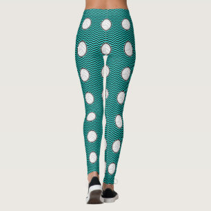 Volleyball Pick A Colour Chevron Leggings
