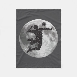 Volleyball Player Coach Fan Volley-ball Child Man Fleece Blanket