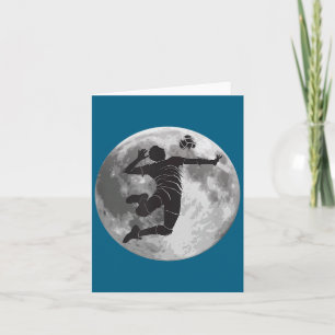 Volleyball Player Coach Fan Volley-ball Child Man  Thank You Card