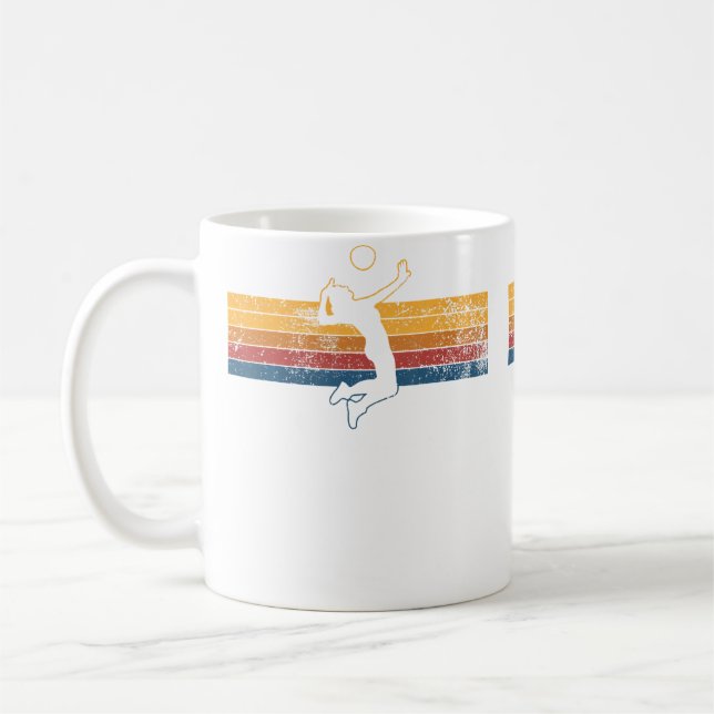 Volleyball Player Coffee Mug (Left)