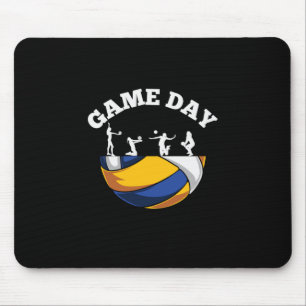 Volleyball Player   Game Day Volleyball Mouse Pad