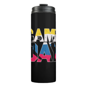 Volleyball Player   Game Day Volleyball Thermal Tumbler