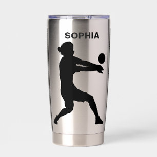 Volleyball Player Girl, Sport Girl Insulated Tumbl Tumbler