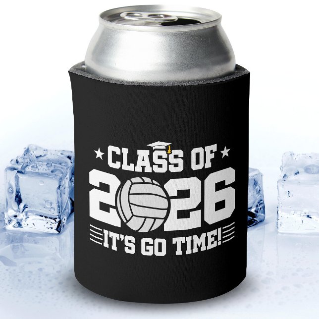 Volleyball Player Graduation Class of 2026 Senior Can Cooler (Creator Uploaded)