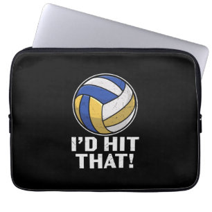 Volleyball Player I Would Hit That Laptop Sleeve