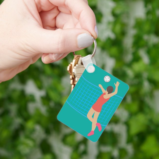 Volleyball Player Keychain (Hand)