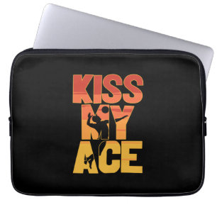 Volleyball Player   Kiss My Ace Laptop Sleeve