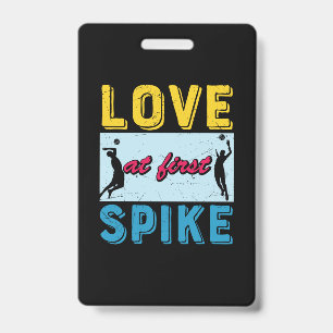 Volleyball Player   Love At First Spike Badge