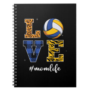 Volleyball Player Love Volleyball Notebook