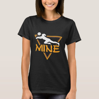 Volleyball Player Mine Sport Athlete T-Shirt