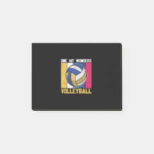 Volleyball Player   One Hit Wonders Volleyball Post-it Notes