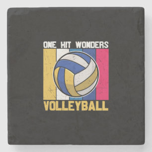 Volleyball Player One Hit Wonders Volleyball Stone Coaster
