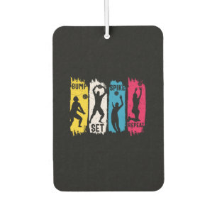 Volleyball Player   Set Spike Repeat Air Freshener