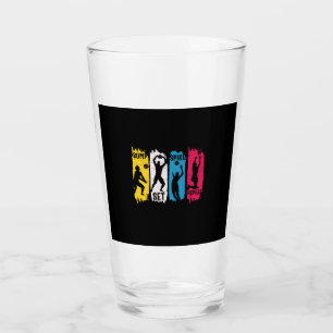 Volleyball Player   Set Spike Repeat Glass