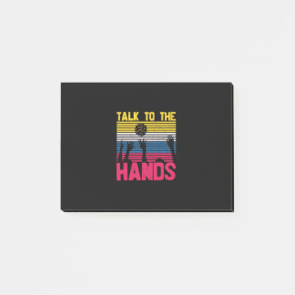 Volleyball Player | Talk To The Hands Post-it Notes