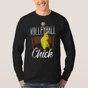 Volleyball Player Team Chicken Vintage Volleyball T-Shirt