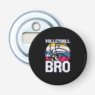 Volleyball Player Volleyball Bro Bottle Opener